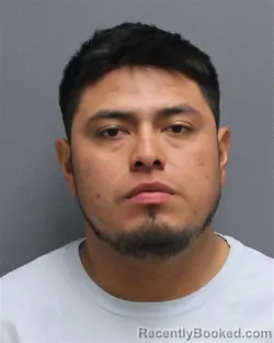 Mugshot of Juan Gabriel Yescas Sanchez booked in Winchester County, Virginia on August 30, 2026