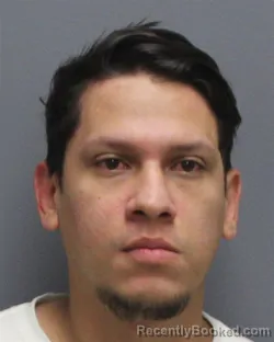 Mugshot of Duvan Jimenez Miranda booked in Winchester County, Virginia on September 19, 2026