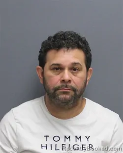 Mugshot of Luis Urides Arias-Mendez booked in Winchester County, Virginia on October 5, 2026