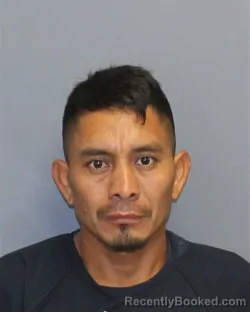 Mugshot of Oscar Geovany Perez Vasquez booked in Winchester County, Virginia on October 16, 2026