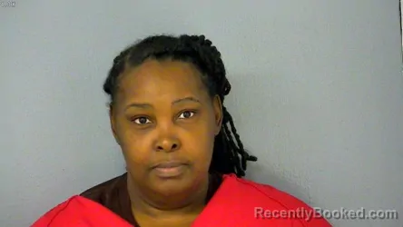 Mugshot of April Lorraine Hawkins booked in Poquoson County, Virginia on August 12, 2026