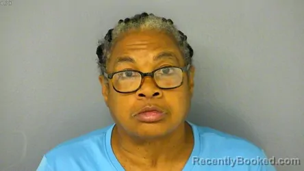 Mugshot of ANDREA YUVETTE SYDNOR booked in Poquoson County, Virginia on July 10, 2026