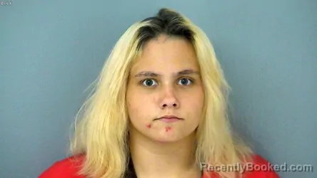 Mugshot of Bailee Rae Swindell booked in Poquoson County, Virginia on August 6, 2026