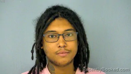 Mugshot of Dayjon Leon Cain booked in Poquoson County, Virginia on August 14, 2026