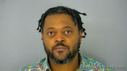 Mugshot of MARCUS OBRIAN PHIFER booked in Poquoson County, Virginia on March 25, 2026