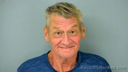 Mugshot of Mark Robert Skinner booked in Poquoson County, Virginia on August 18, 2026