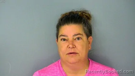 Mugshot of TINA MAE HURLEY booked in Poquoson County, Virginia on March 27, 2026