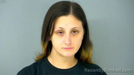 Mugshot of Ashley Nicole Blenaru booked in Williamsburg County, Virginia on August 21, 2026