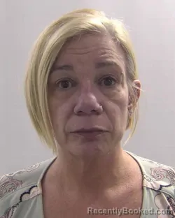 Mugshot of Kara Ann Thompson booked in Chesapeake County, Virginia on April 18, 2026