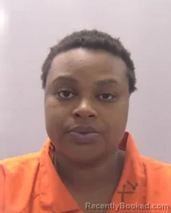 Mugshot of Shakiah Janae Saunders booked in Chesapeake County, Virginia on April 25, 2026