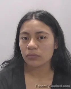 Mugshot of Maria Albina Ruiz-Perez booked in Chesapeake County, Virginia on June 10, 2026