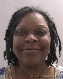Mugshot of Davina Yolanda Hubbard booked in Chesapeake County, Virginia on June 15, 2026