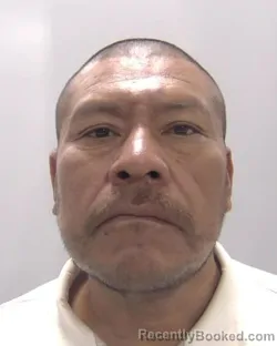 Mugshot of Gerrardo Roblero Ramirez booked in Chesapeake County, Virginia on July 29, 2026