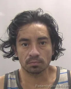 Mugshot of Hugo Alonso Bolanos Melgar booked in Chesapeake County, Virginia on August 4, 2026