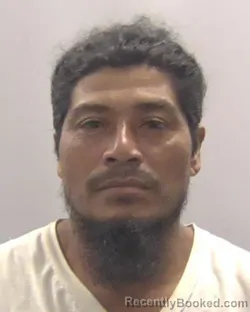 Mugshot of Fernando Garcia Marenco booked in Chesapeake County, Virginia on August 4, 2026
