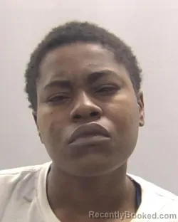 Mugshot of Adriana Alexandra-Simone Hamlett booked in Chesapeake County, Virginia on October 2, 2026