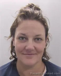 Mugshot of Mindy Michelle Lugar booked in Chesapeake County, Virginia on October 7, 2026