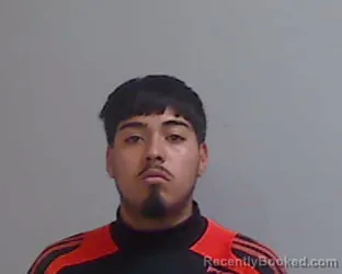 Mugshot of KEVIN DAVID SANTOS booked in Hidalgo County, Texas on April 6, 2026