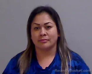 Mugshot of NANCY RUBI BRISENO booked in Hidalgo County, Texas on March 28, 2026