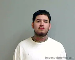 Mugshot of DANGELO JAY MENDOZA booked in Hidalgo County, Texas on April 17, 2026