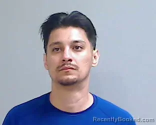 Mugshot of Oscar Esteban Garcia booked in Hidalgo County, Texas on April 17, 2026