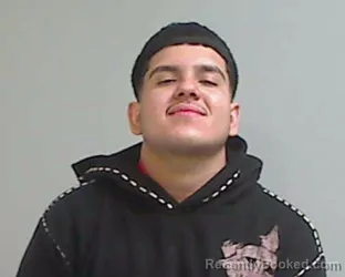 Mugshot of Miguel Daniel Alvarez booked in Hidalgo County, Texas on April 22, 2026