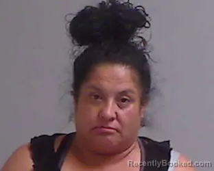 Mugshot of TELINA TITANNA THOMPSON booked in Hidalgo County, Texas on April 3, 2026