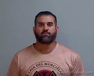 Mugshot of Nicolas Mendoza booked in Hidalgo County, Texas on April 7, 2026