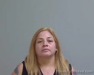 Mugshot of VIRGINA ORTIZ booked in Hidalgo County, Texas on April 8, 2026