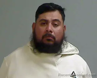 Mugshot of DANIEL LEE SANCHEZ booked in Hidalgo County, Texas on April 8, 2026