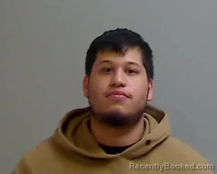 Mugshot of ANDREW JAREDH RIVAS booked in Hidalgo County, Texas on April 10, 2026