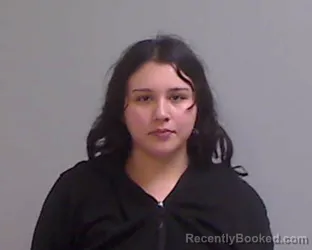 Mugshot of EVA SAILE MORENO booked in Hidalgo County, Texas on April 11, 2026