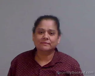 Mugshot of MONICA MORENO booked in Hidalgo County, Texas on April 12, 2026