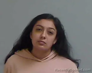 Mugshot of Mercedes Regina Beltran booked in Hidalgo County, Texas on April 13, 2026