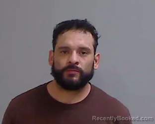 Mugshot of Rigo Izaguirre booked in Hidalgo County, Texas on April 14, 2026