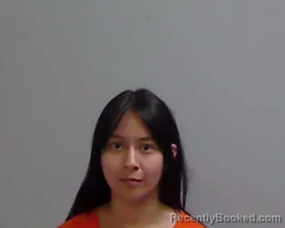 Mugshot of KARINA LIZZETH GARCIA booked in Hidalgo County, Texas on April 15, 2026