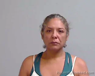 Mugshot of MARIA DELALUZ MENDOZA booked in Hidalgo County, Texas on April 15, 2026