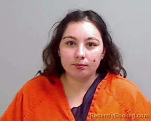 Mugshot of MARISSA PLUMAS MENDOZA booked in Hidalgo County, Texas on April 16, 2026