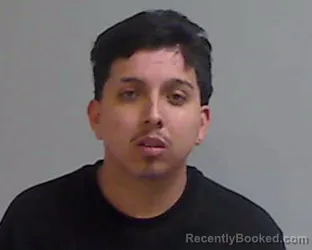 Mugshot of ABIEL Alfredo URIBE booked in Hidalgo County, Texas on May 17, 2026