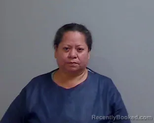 Mugshot of MARIA EVA SANCHEZ booked in Hidalgo County, Texas on May 25, 2026