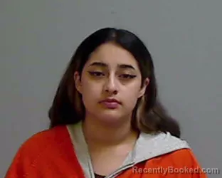 Mugshot of GABRIELLA GUZMAN booked in Hidalgo County, Texas on May 27, 2026