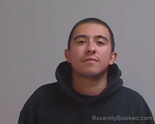 Mugshot of JUAN ANGEL MENDOZA booked in Hidalgo County, Texas on May 27, 2026