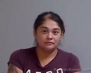 Mugshot of ANGELA MARIE MARES booked in Hidalgo County, Texas on June 9, 2026
