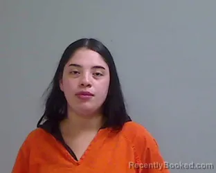 Mugshot of GENESIS SARAI ABELDANO booked in Hidalgo County, Texas on June 10, 2026