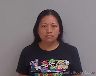 Mugshot of MERCEDES GUADALUPE ZUNIGA booked in Hidalgo County, Texas on June 13, 2026