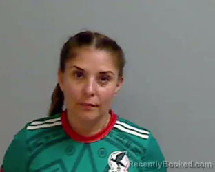 Mugshot of ANA CRISTINA PEREA booked in Hidalgo County, Texas on July 1, 2026