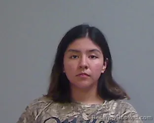 Mugshot of ANNIA VIRIDIANA MONTIEL booked in Hidalgo County, Texas on July 16, 2026