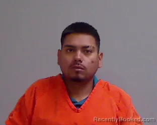 Mugshot of Omar Riveria booked in Hidalgo County, Texas on July 17, 2026