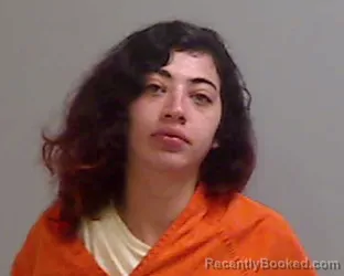 Mugshot of Tiffanny Iris Diaz booked in Hidalgo County, Texas on July 2, 2026