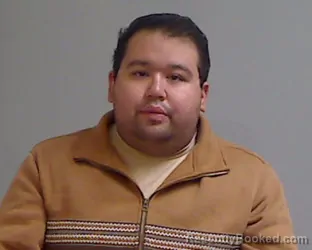 Mugshot of ANDREW JORDAN GARCIA booked in Hidalgo County, Texas on July 17, 2026